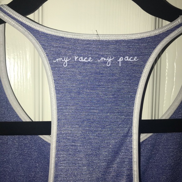 Lululemon My race My pace tank top Sz 6 - Picture 4 of 4